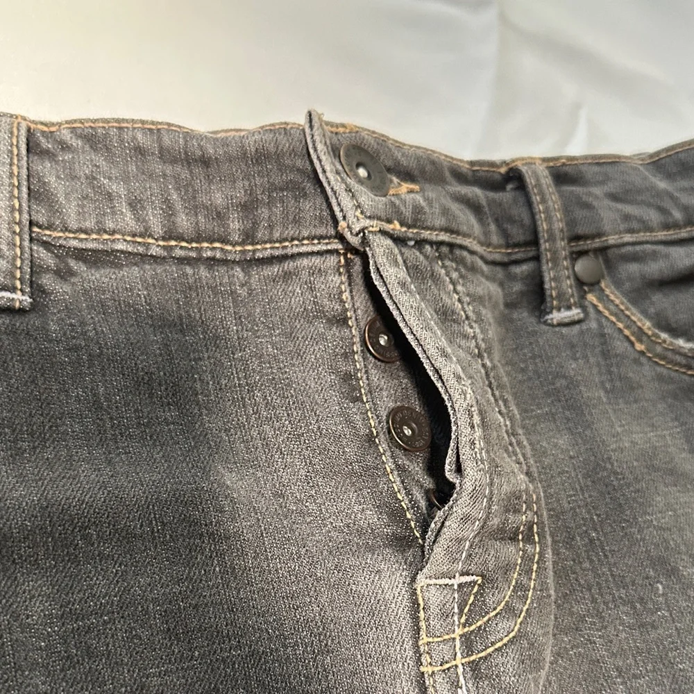 Mossimo Denim Frayed Hem Skirt - Picture 4 of 8